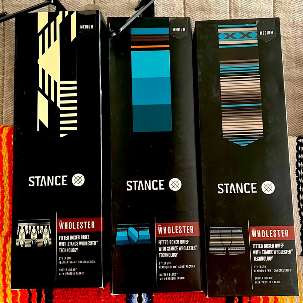 Stance Wholester Medium 3 pack lot